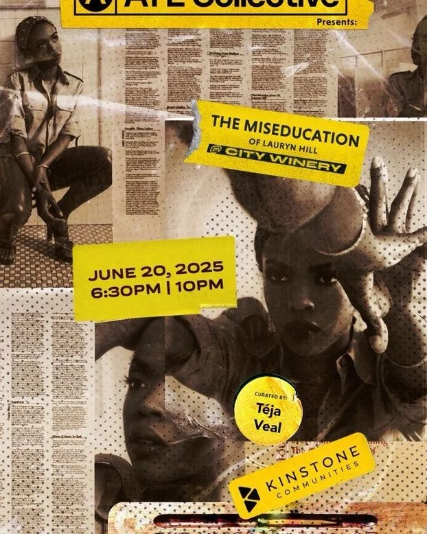 Happy Juneteenth!❤️💚🖤 Tomorrow, Friday, June 20th, I'll be joining the @atlcollective family at City Winery ATL (@citywineryatl) for ATL Collective&rsquo;s fourth annual reliving of The Miseducation of Lauryn Hill, curated by @helloimteja. I&rsquo;