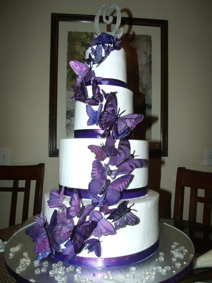 purple butterfly wedding cake.jpg