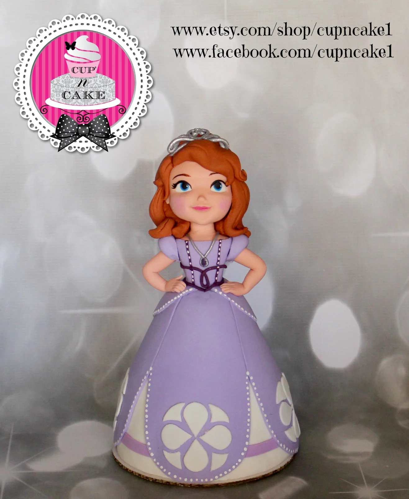 sofia the first fondant cake topper.jpg
