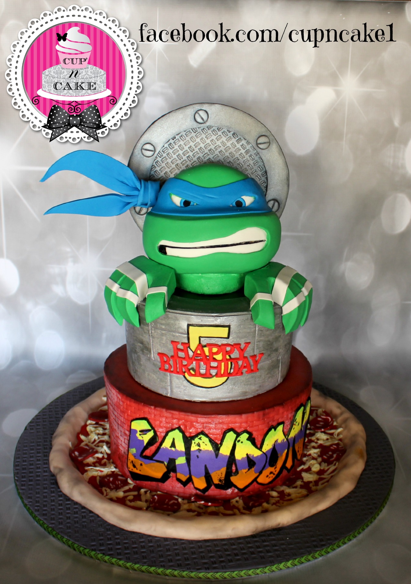 TMNT cake teenage mutant ninja turtles turtle  cupncake.jpg
