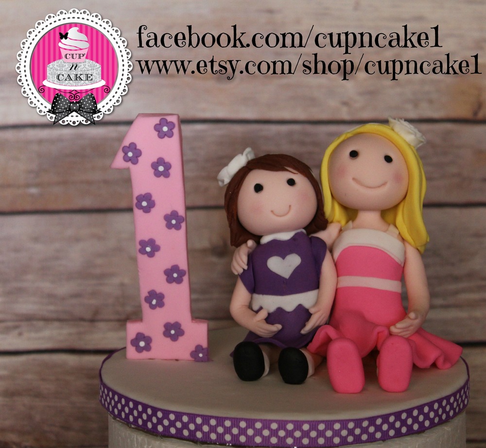 Fondant Cake Toppers — Cup'N Cake