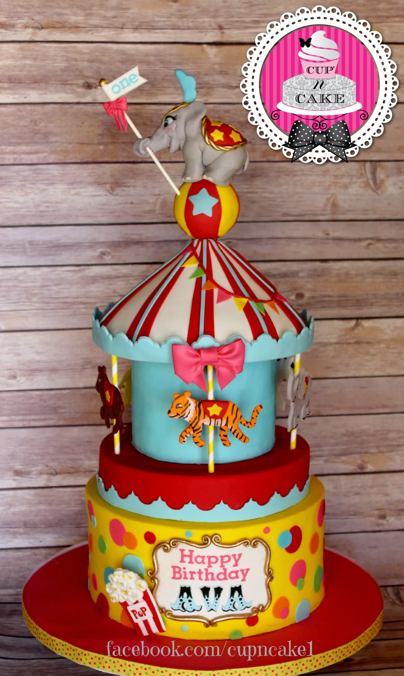first birthday circus cake.jpg