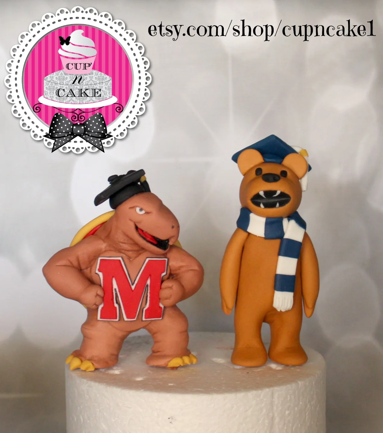 maryland terrapin nitty lion fondant cake toppers.jpg
