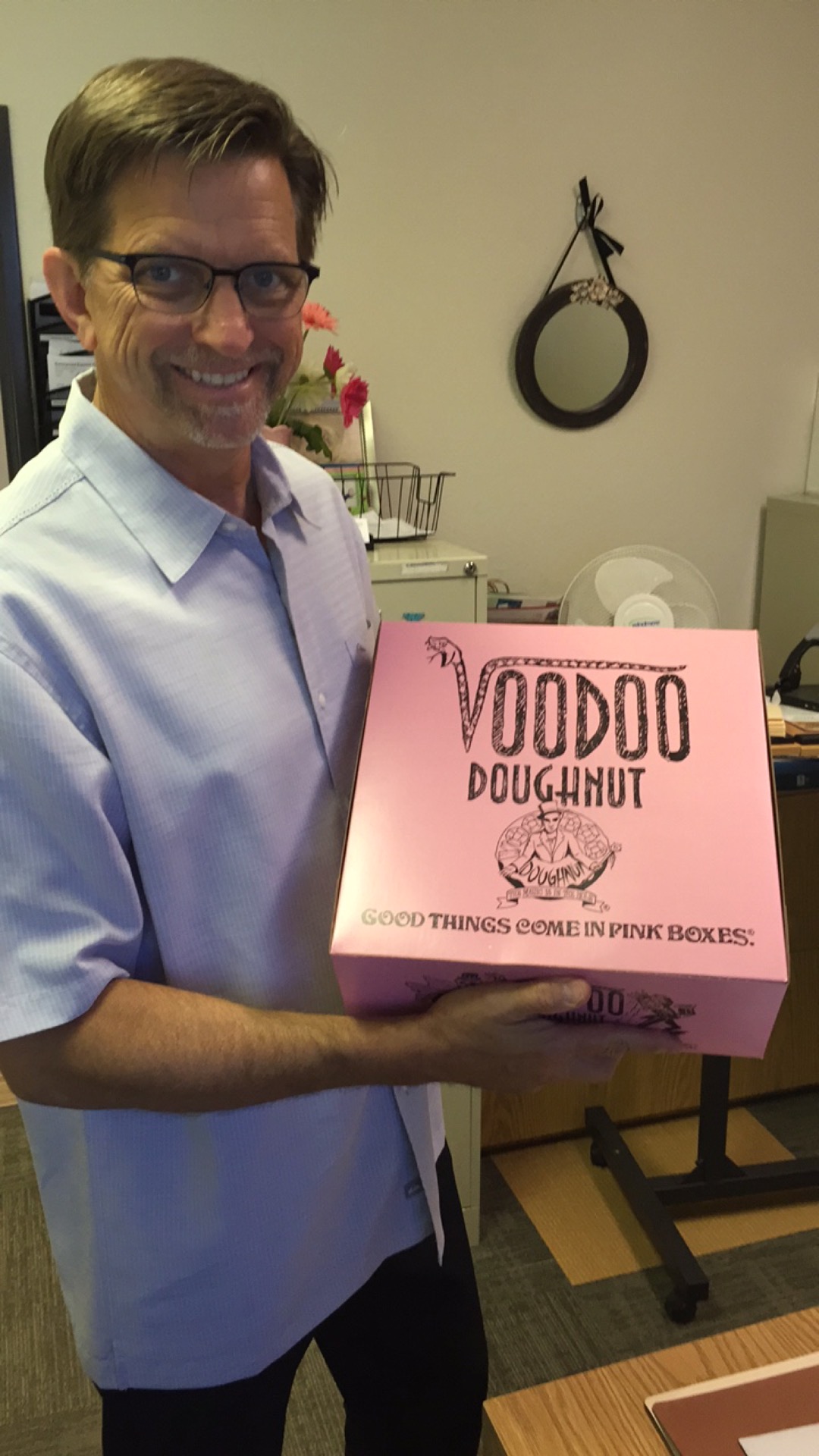 We even get treats when we've been good!