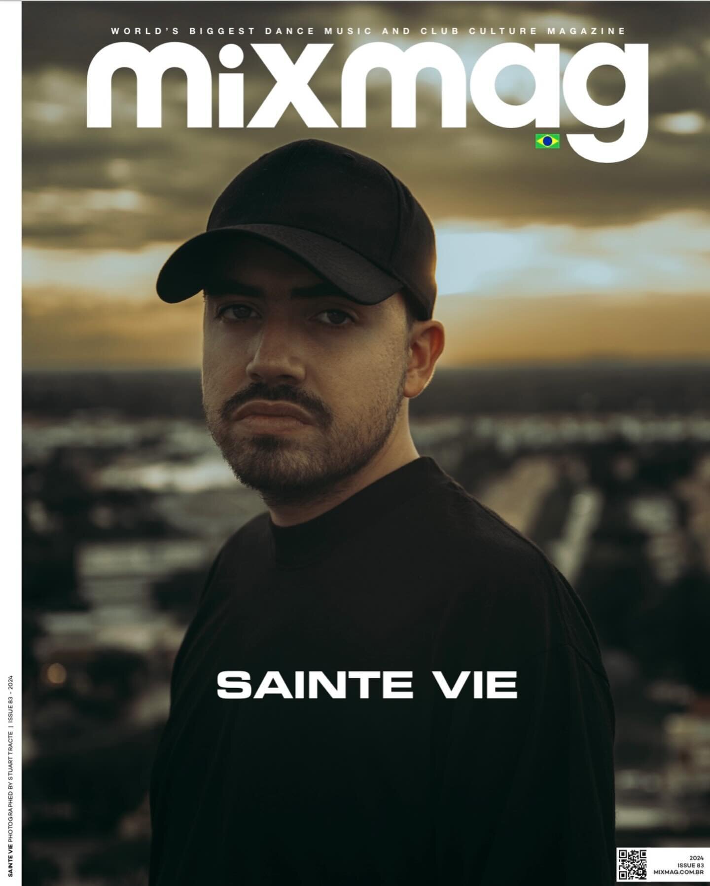 So fucking cool to have my third Mixmag cover, and my second with @saintevieofficial - 

It was truly an honor when Pablo &amp; his team reached out again to create images for a momentous occasion. Getting a chance to hang out for a few hours, talk a
