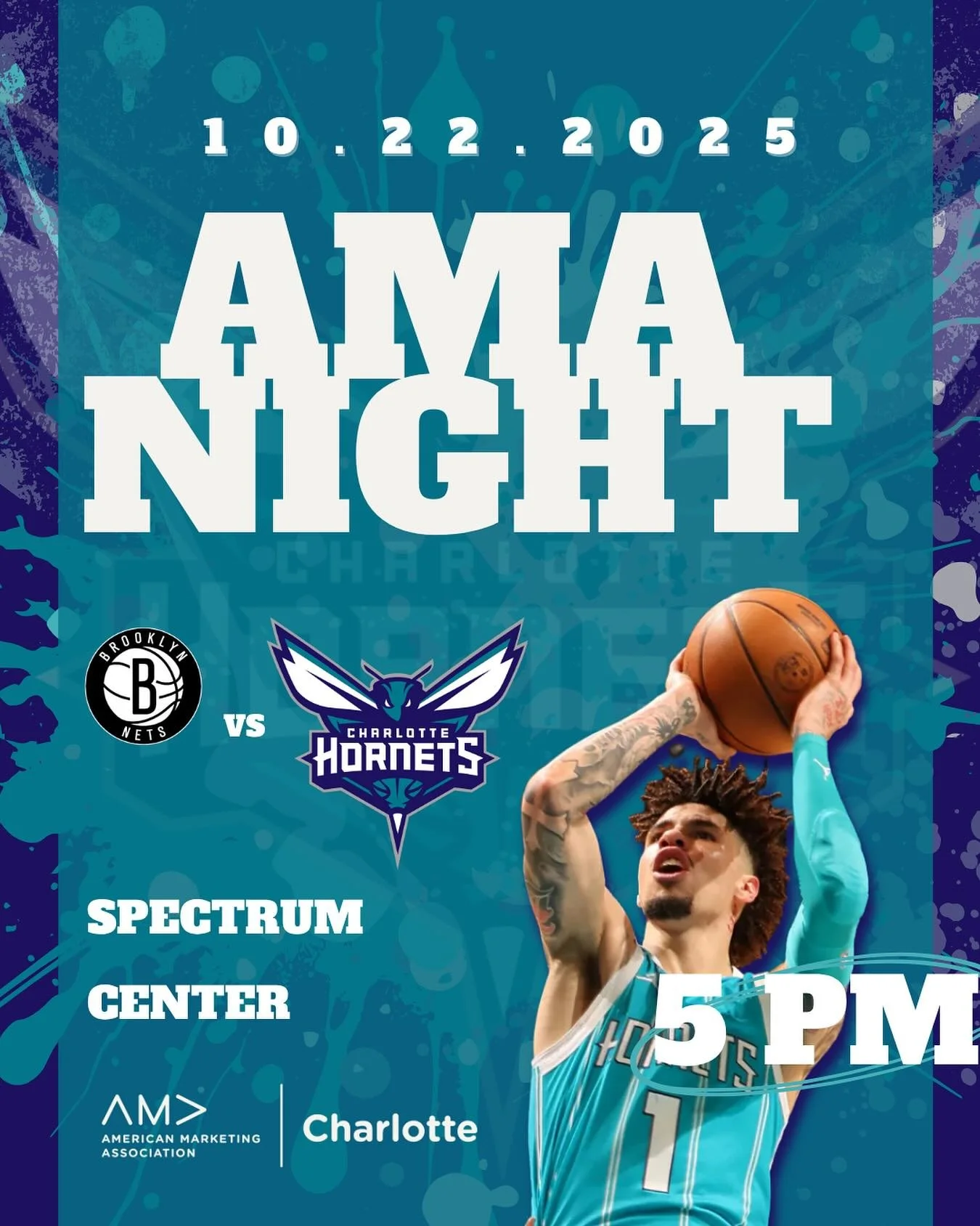 One week to go! @hornets Opening Night is almost here and we&rsquo;re close to our goal of 100 tickets sold. 🏀

Don&rsquo;t miss your chance to experience center-court warm-ups and be part of the excitement. ✨

Grab your ticket, bring your crew, and