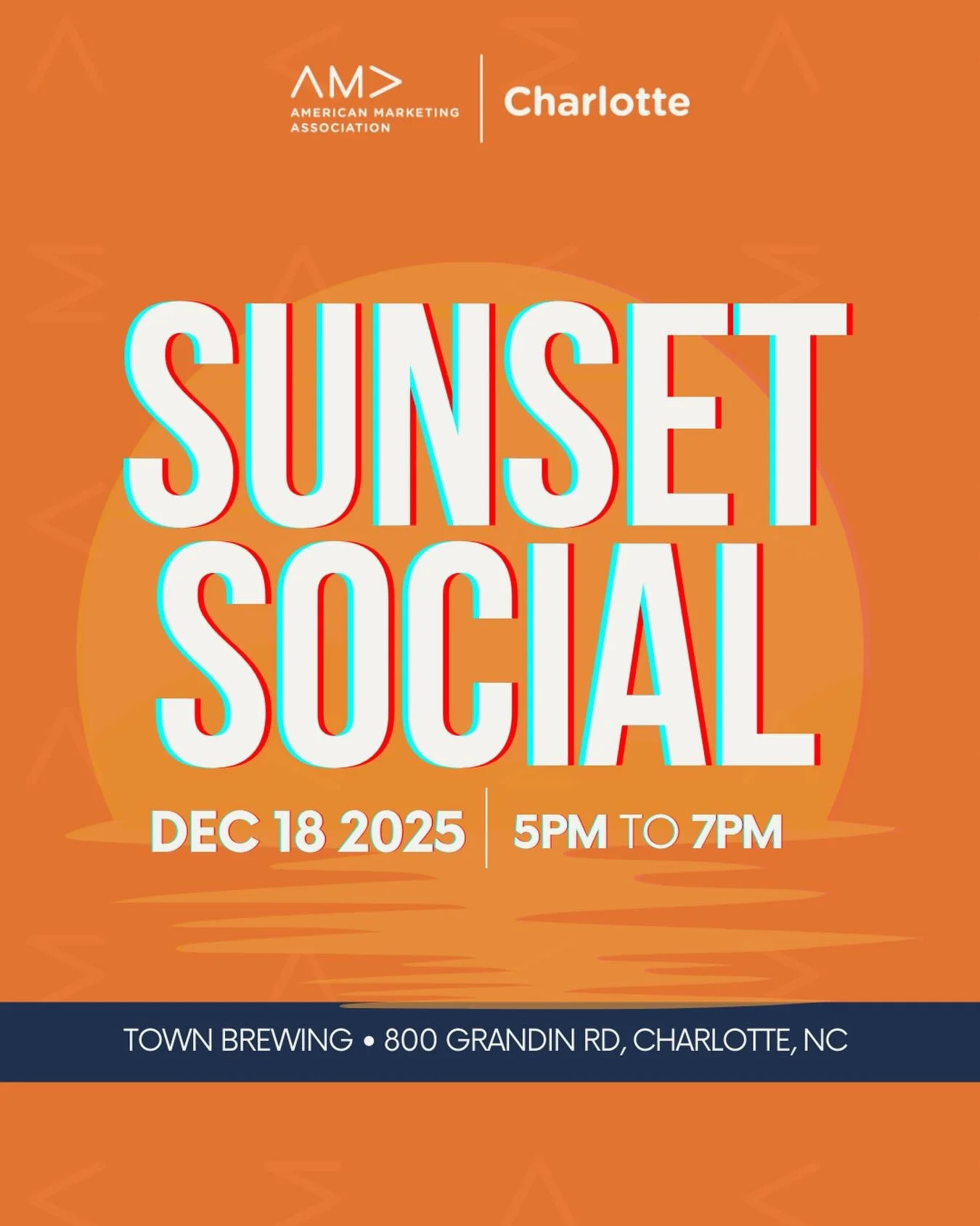 Our final Sunset Social of the year is here! We&rsquo;re ready to toast to 2026 with one of the best communities around. ✨

Join us @townbrewingcompany for an easygoing evening to catch up, meet someone new, and connect with the marketers and creativ