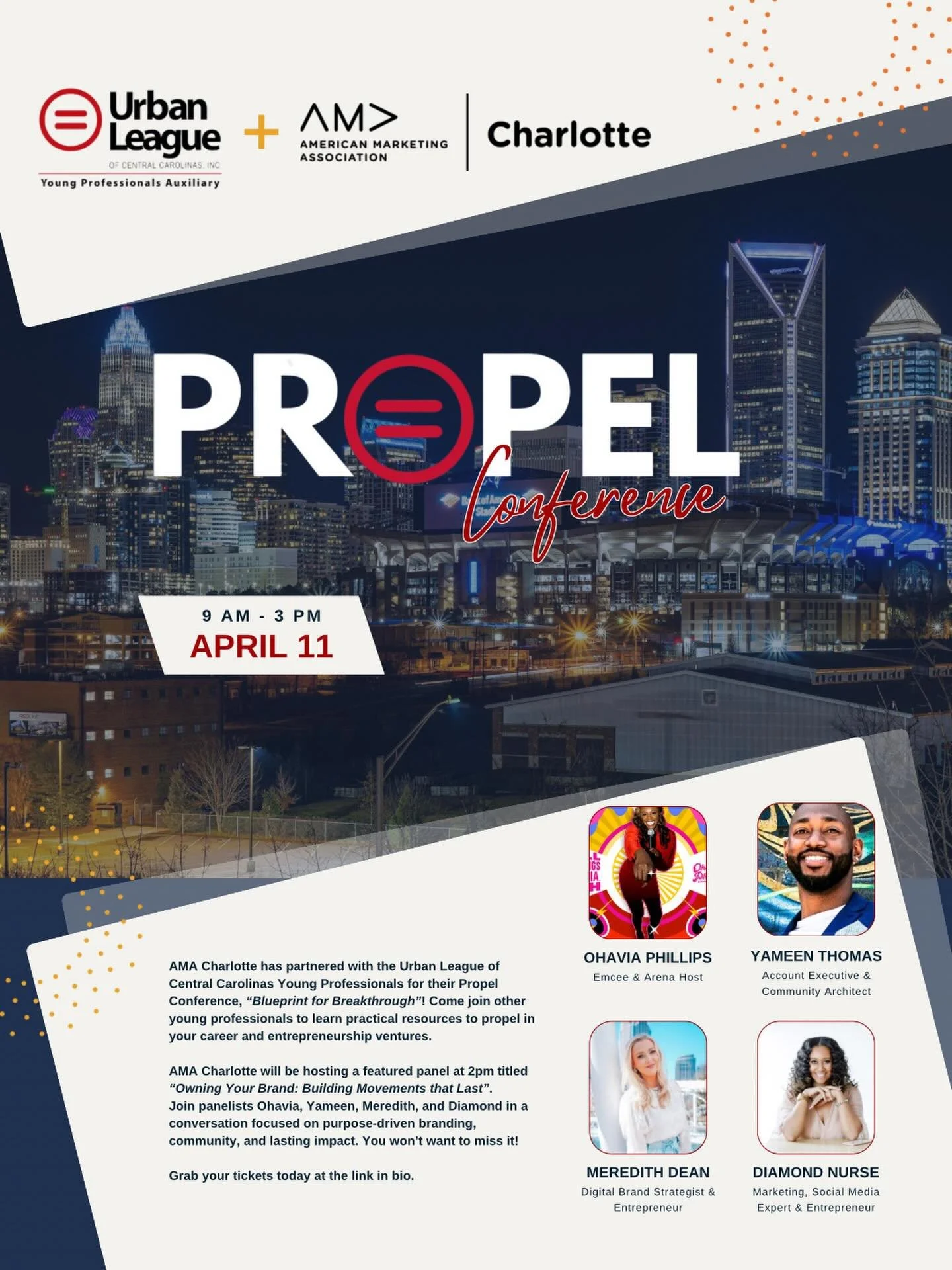 24 HOURS TO GO! ⏳🚀

The Propel Conference is officially happening TOMORROW at the 1 Bank of America Center! We&rsquo;re teaming up with @ulcc_yp to bring you the ultimate &ldquo;Blueprint to Breakthrough&rdquo;. Are you coming? 🙋🏾&zwj;♂️🙋🏼&zwj;♀