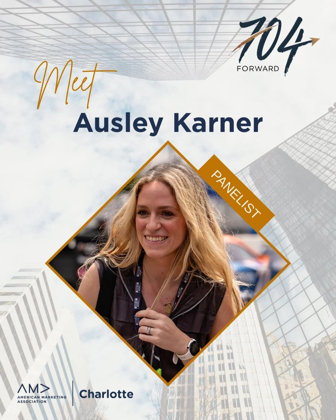 Bringing fans past the pit road and directly into the action. 🏎✨

Meet our next 704Forward panelist: @saucyausss!

Ausley is leading how NASCAR shows up in modern culture by building authentic creator partnerships from the ground up. She is the idea