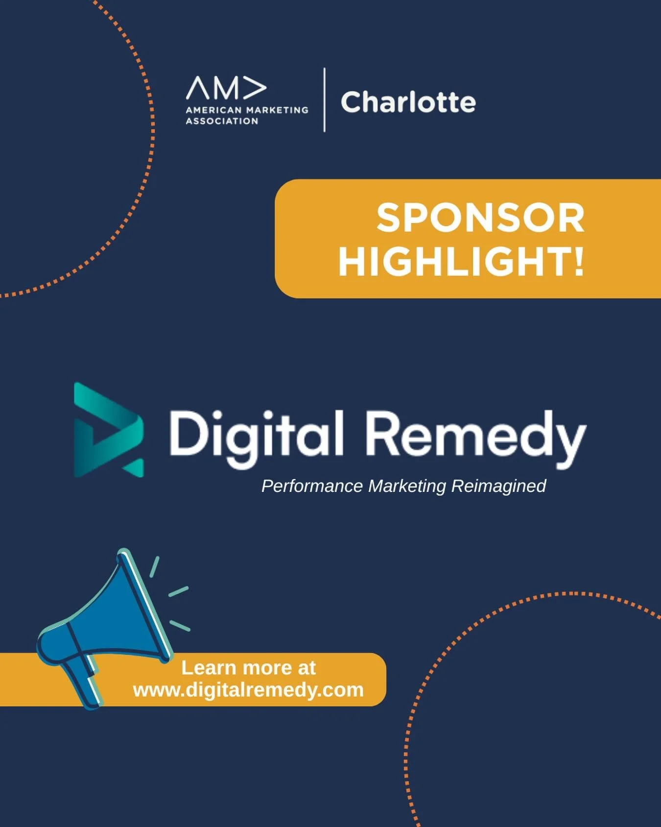 Today, we&rsquo;re spotlighting one of our sponsors, @digital_remedy! 🎉

As leaders in reimagining performance marketing, they empower brands to exceed their goals through data-driven technology and solutions. We are so grateful for their ongoing su