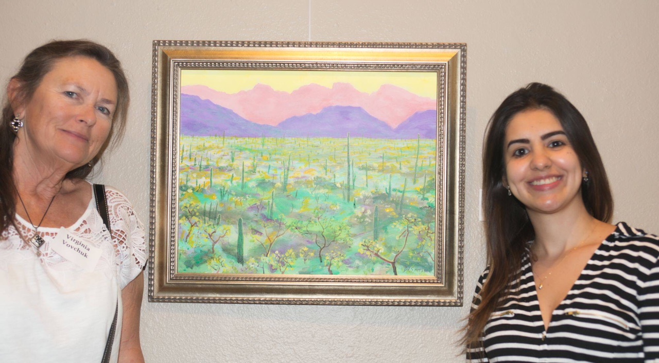 Painting by Derwent Suthers