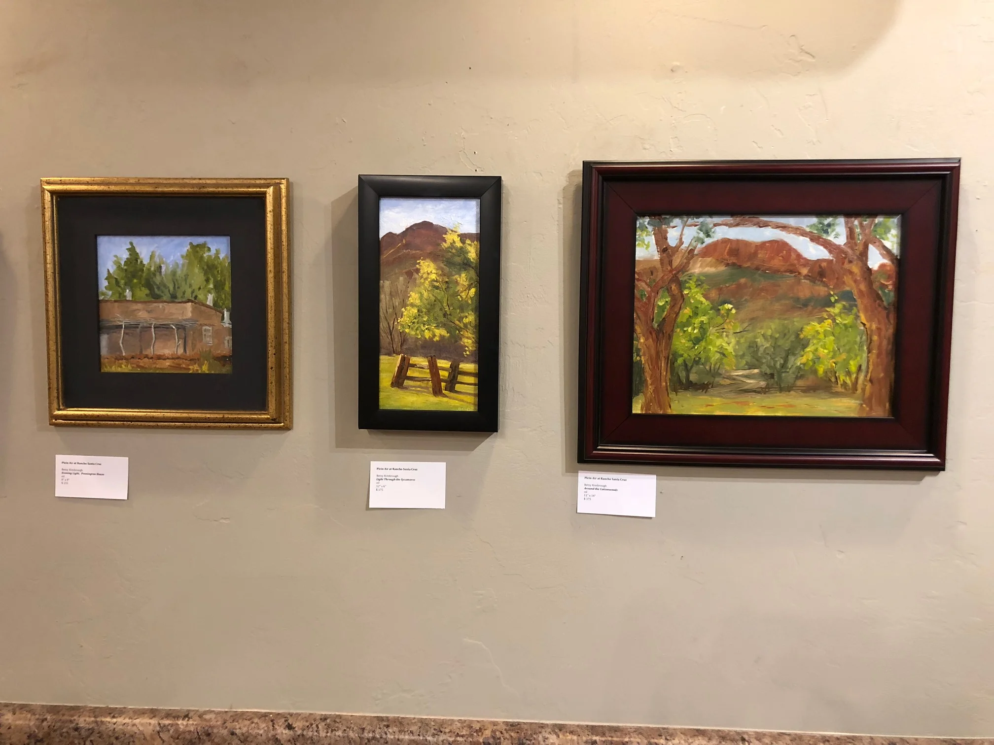 Oils by Betsy Kimbrough