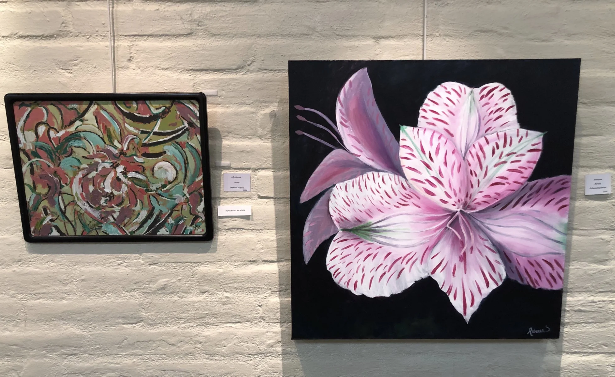 "Life Forms 1" by Derwent Suthers wins Honorable Mention