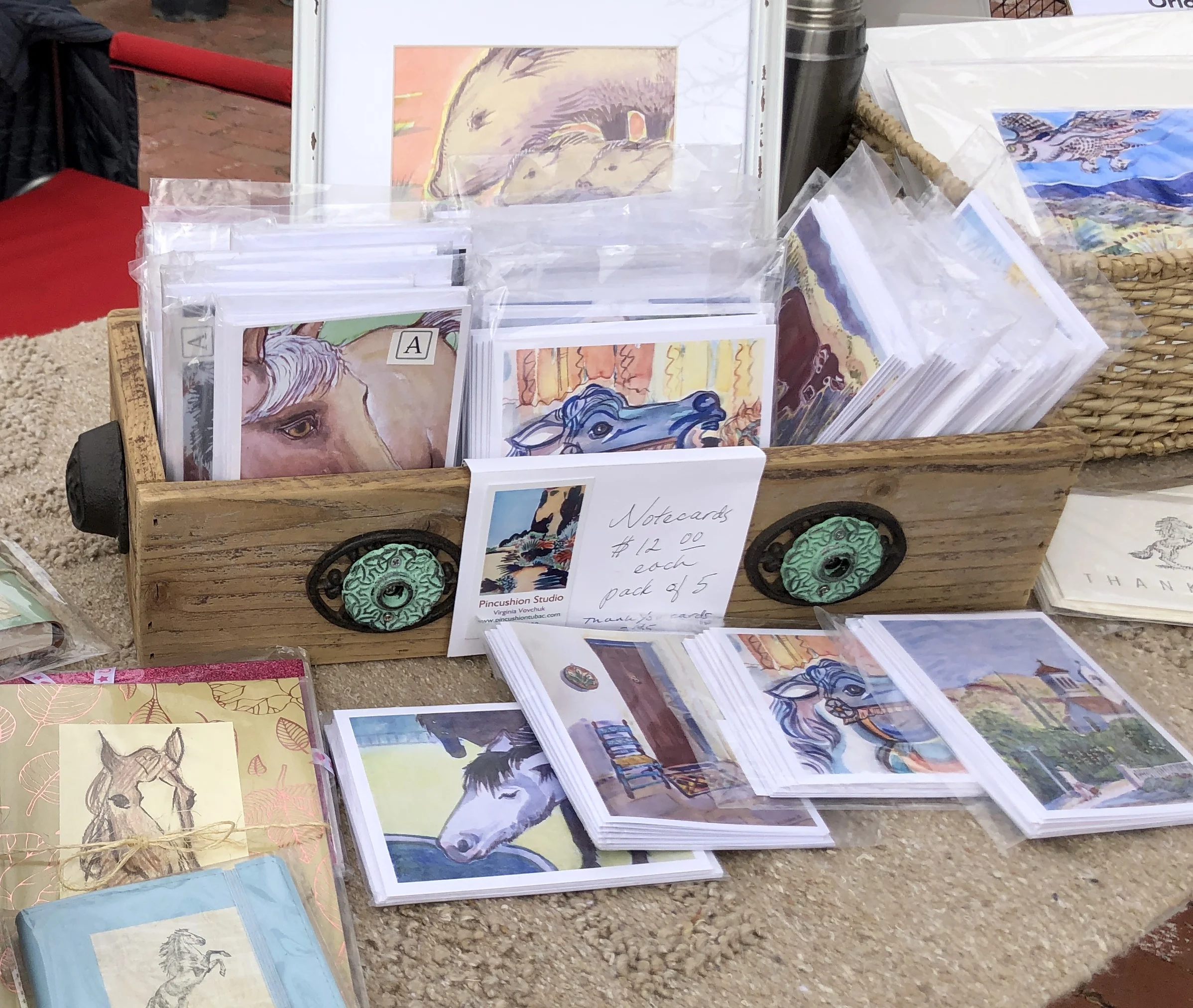 Items for sale at Tubac Festival of the Arts