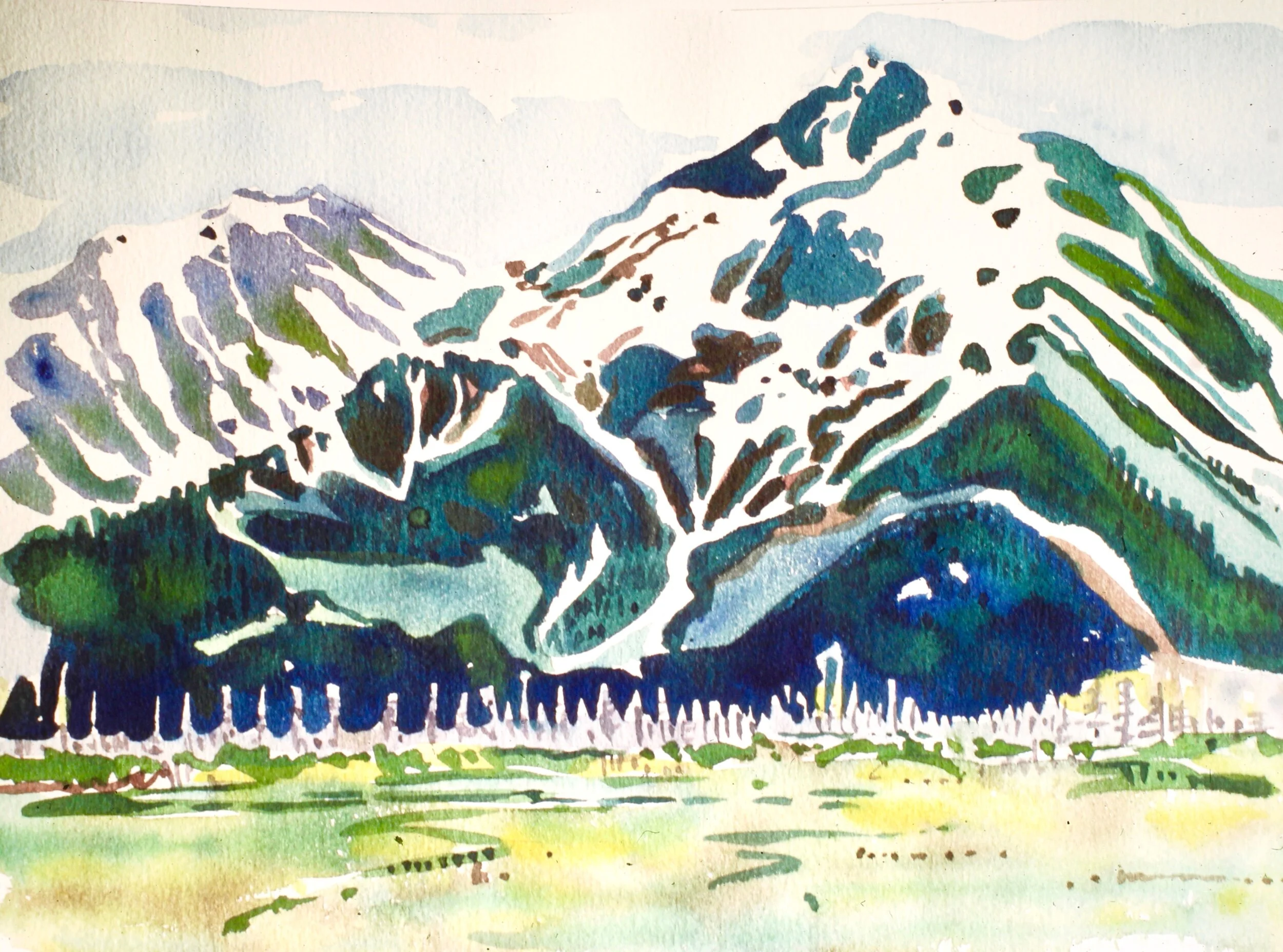 "Mountains near Homer"