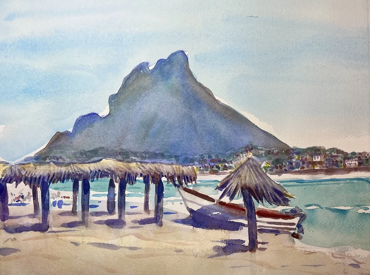  La Manga, San Carlos  Southern Arizona Watercolor Guild Fiesta Sonora Show, Tucson  