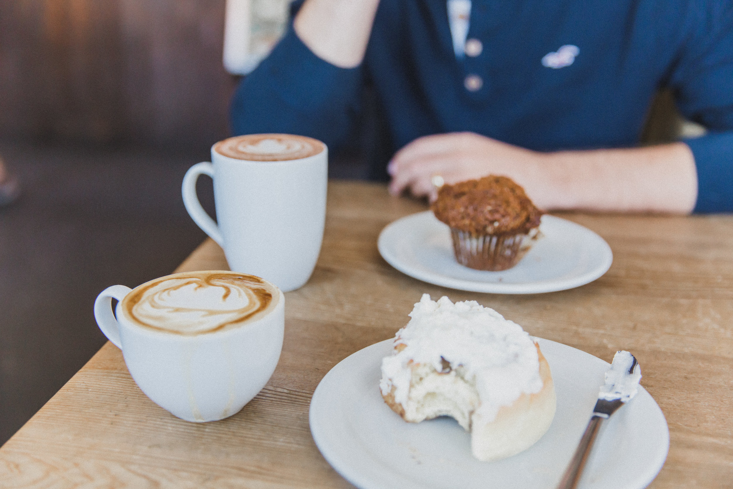 The next morning we went to the incredible Zoe's bakery. Since the area of British Columbia we were at is set so far from larger civilization, everything is made locally making it ten times better! This was a great start to the day! 