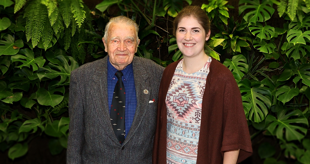 Dr. Rowland Marshall and Taylor Lynk