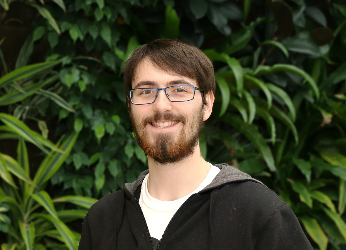 Dennis Gallant, astrophysics student