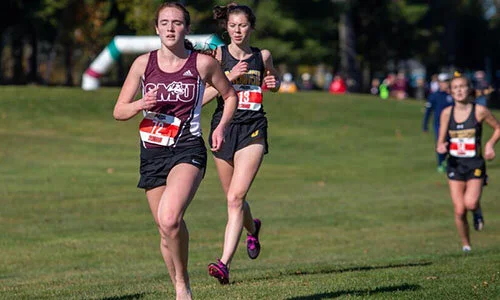 Student-athlete Bhreagh Burke finishes 8K run barefoot