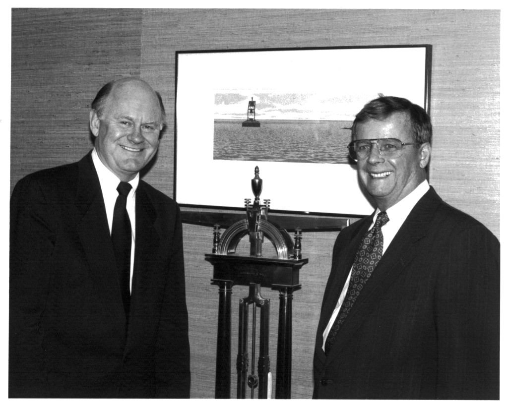 Dr. Kenneth Ozmon and Jack Keith, 1993