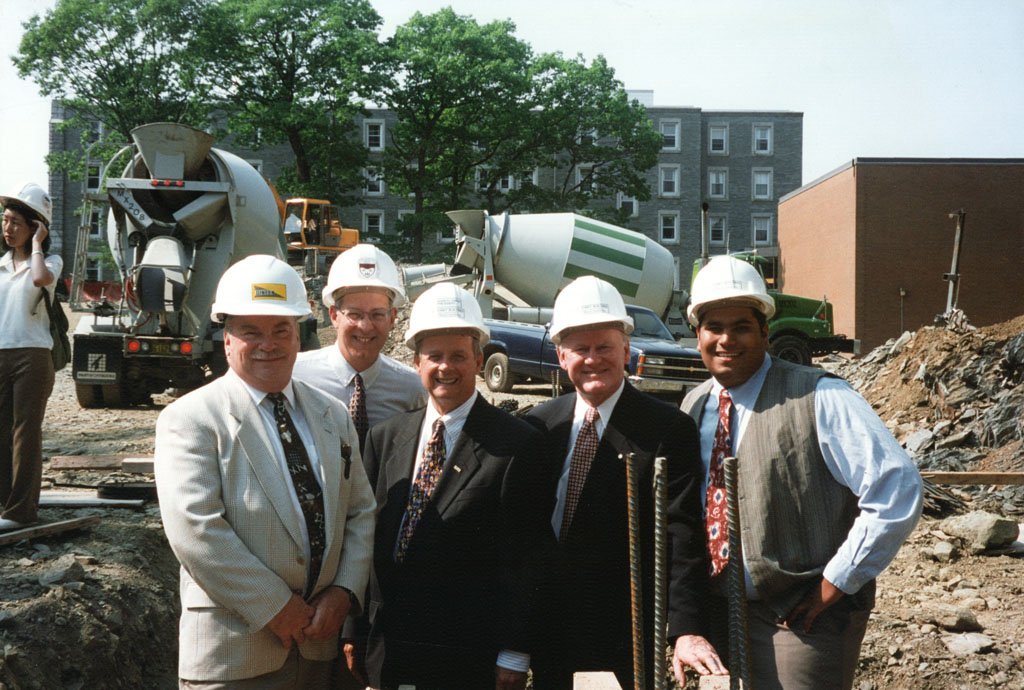 Breaking the Sod at Site of Future Sobey Building, ca. 1996