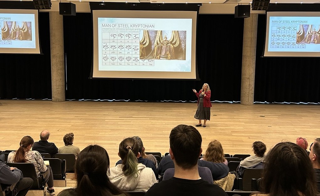  “From alien planets to faerie worlds: what constructed languages can tell us about human languages” with Christine Schreyer 