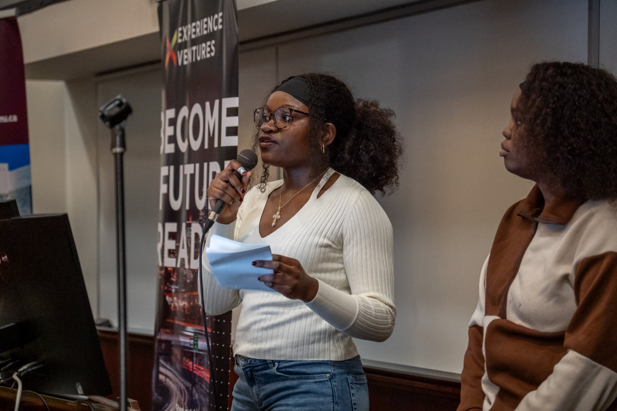  Students pitched their strategies to Hope Blooms at the Experience Ventures hackathon 