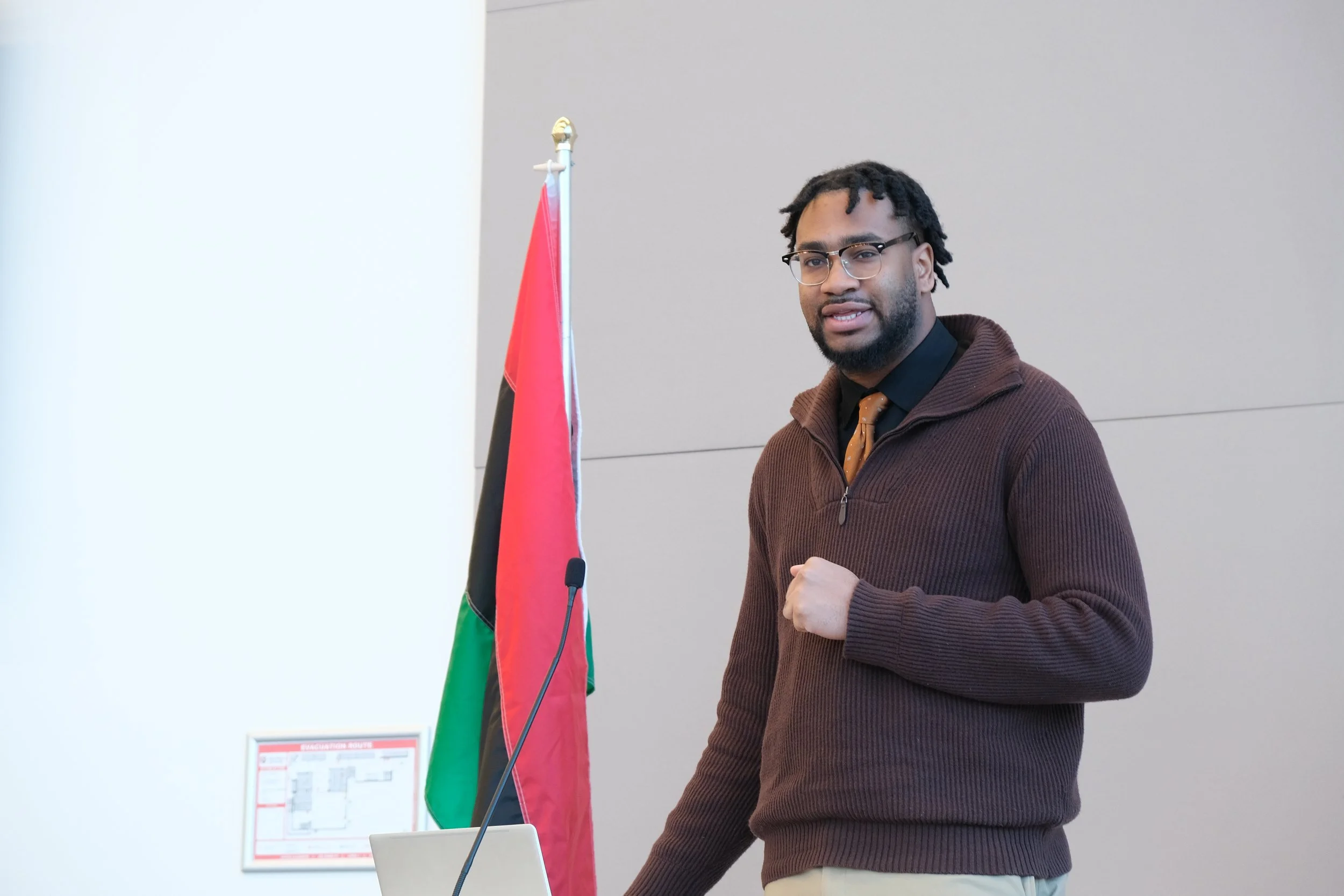  Topaz Nnani, former African Student Society President 