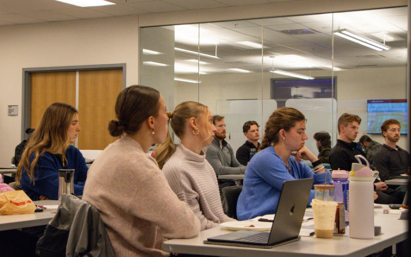  Students from across faculties participated in a case competition tackling gender disparity in professional and collegiate coaching 