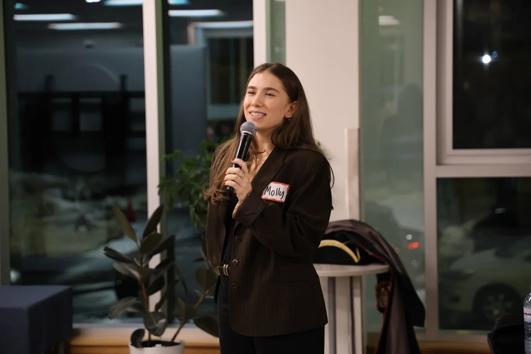  Molly Morgan, Project Manager with the Arthur L. Irving Entrepreneurship Centre 