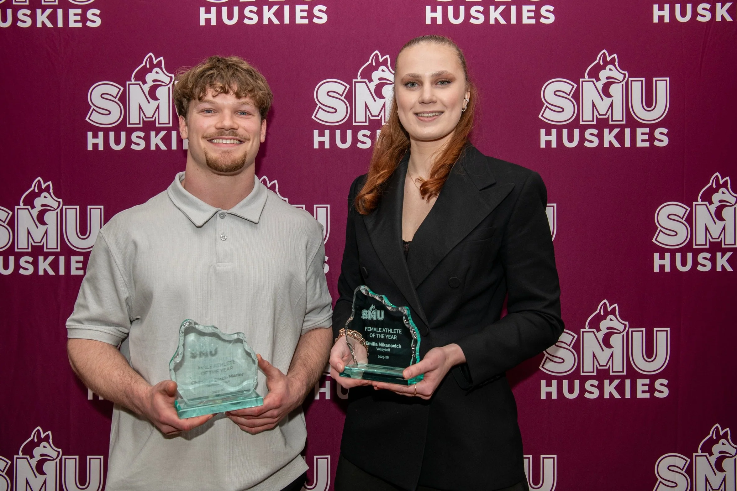 2025-26 Huskies Athletic Awards Night: Mikanovich, Zinck-Marier named Athletes of the Year