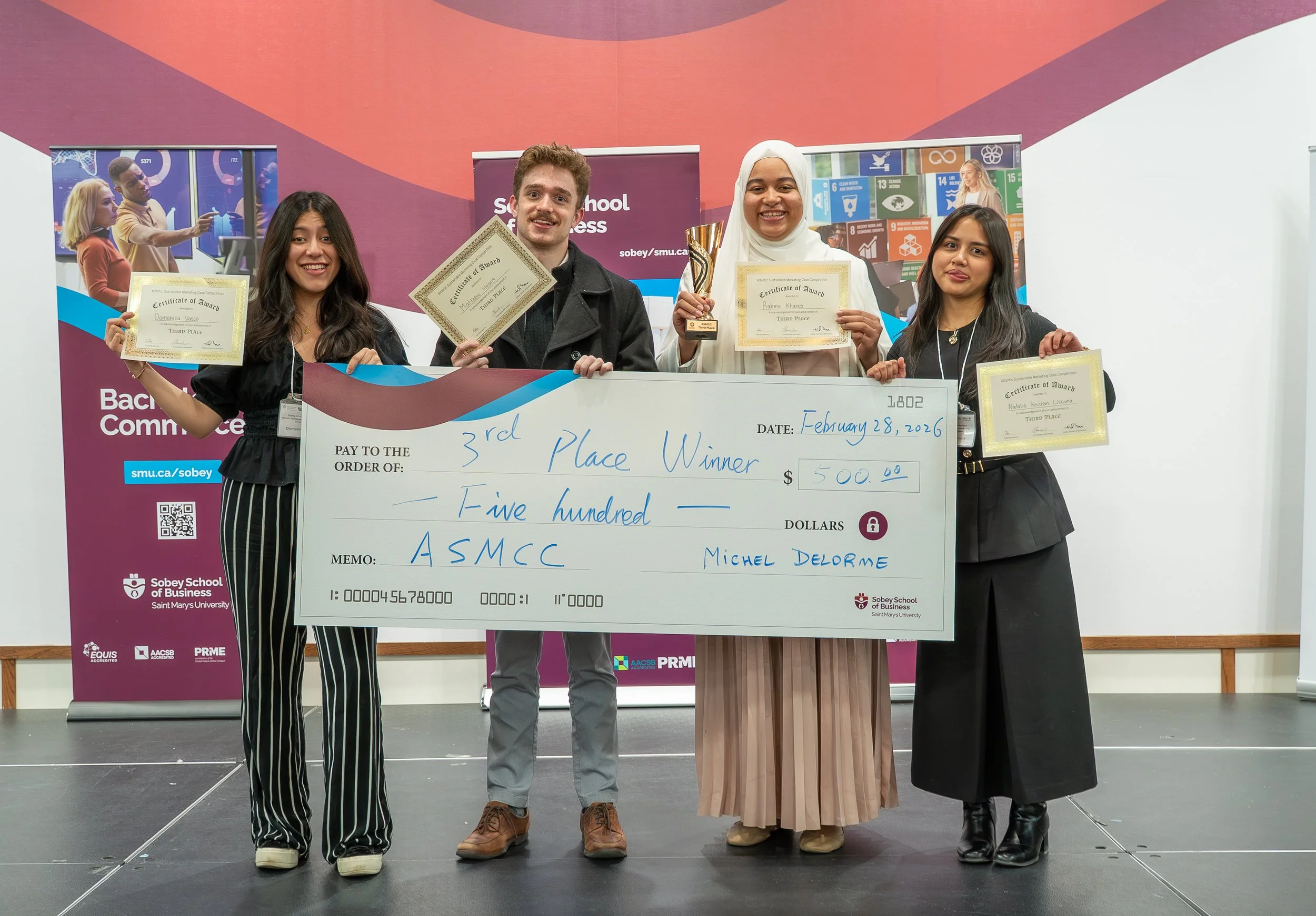  Third-place team: UNB 