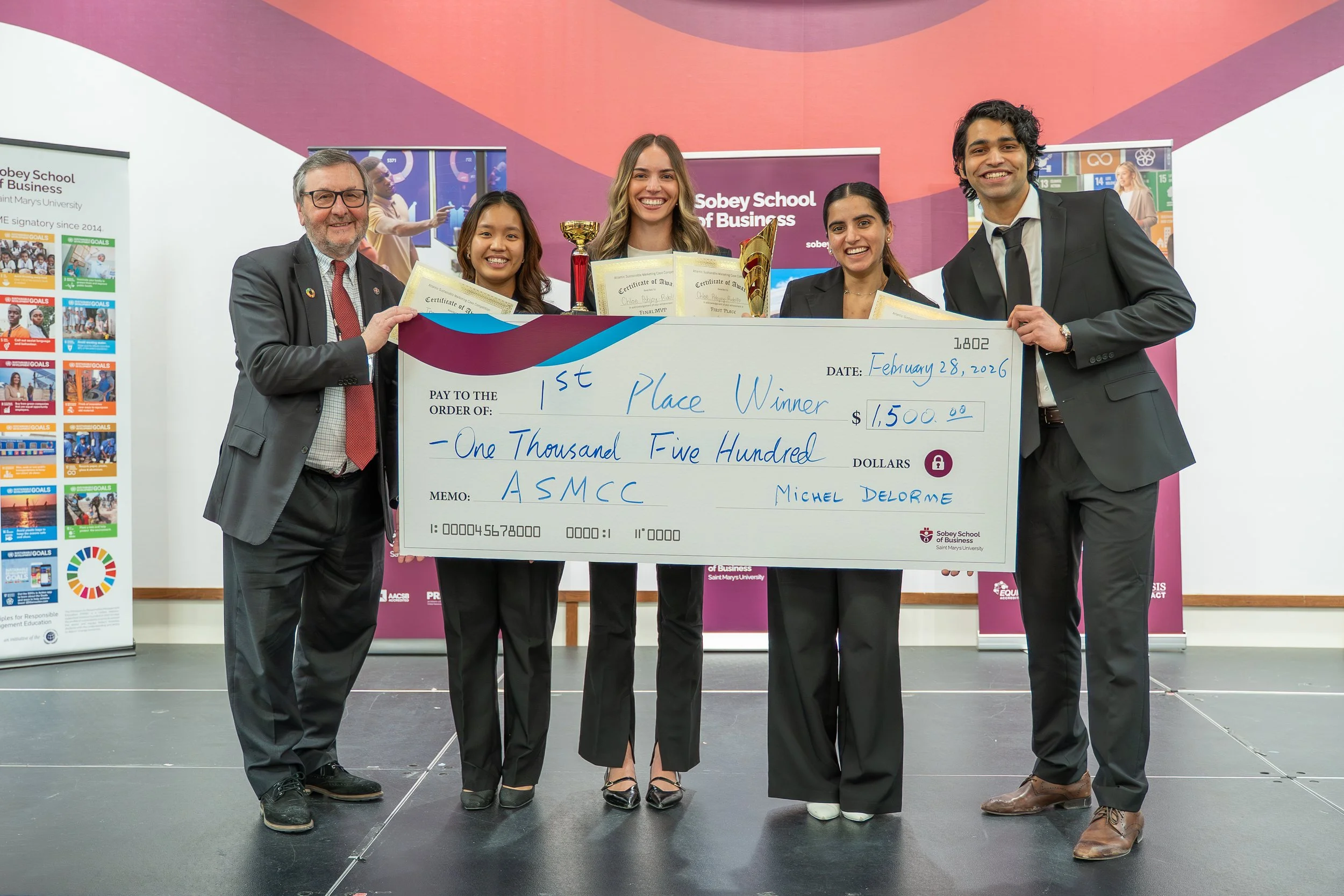  First-place team: Saint Mary’s University 