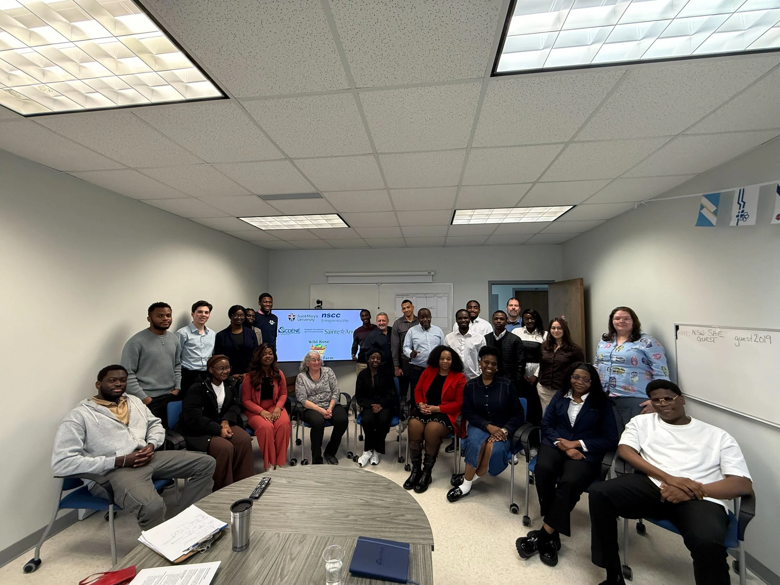  Students from Université Sainte-Anne participated in the first French language Innovation Sprint 