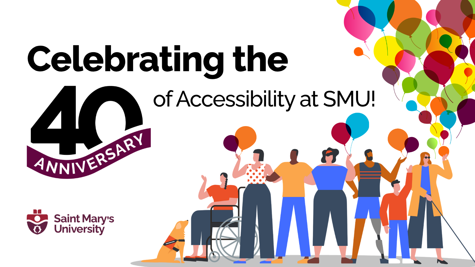 Celebrating the 40th anniversary of accessibility at SMU!