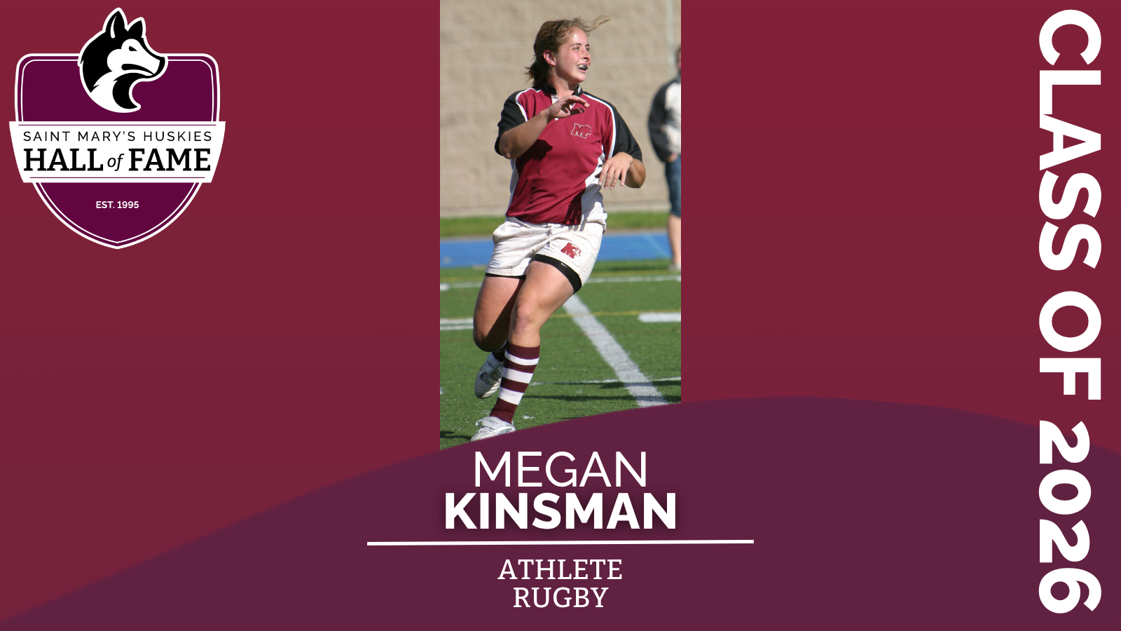 2026 Huskies Sport Hall of Fame Inductee: Megan Kinsman BComm'07, Rugby