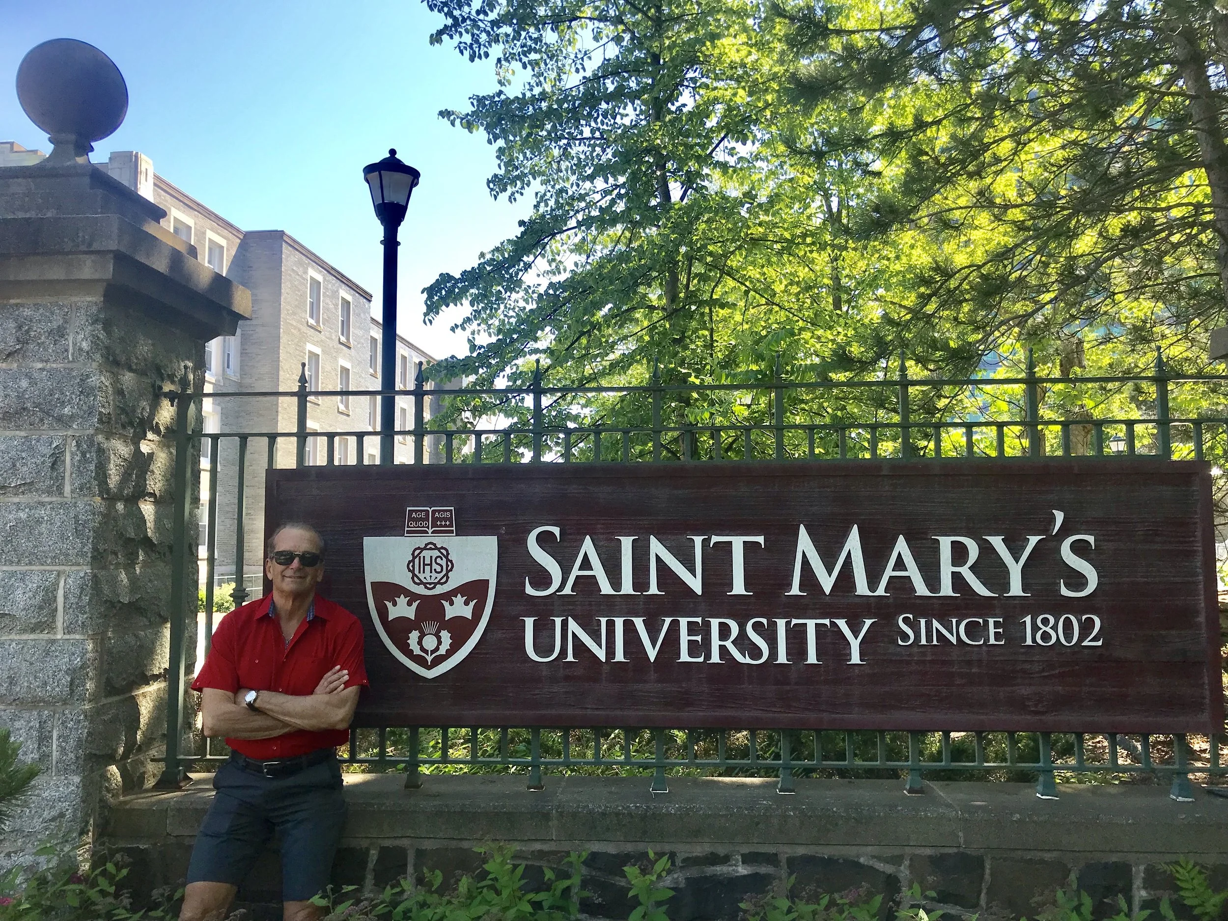  William on campus in 2019 