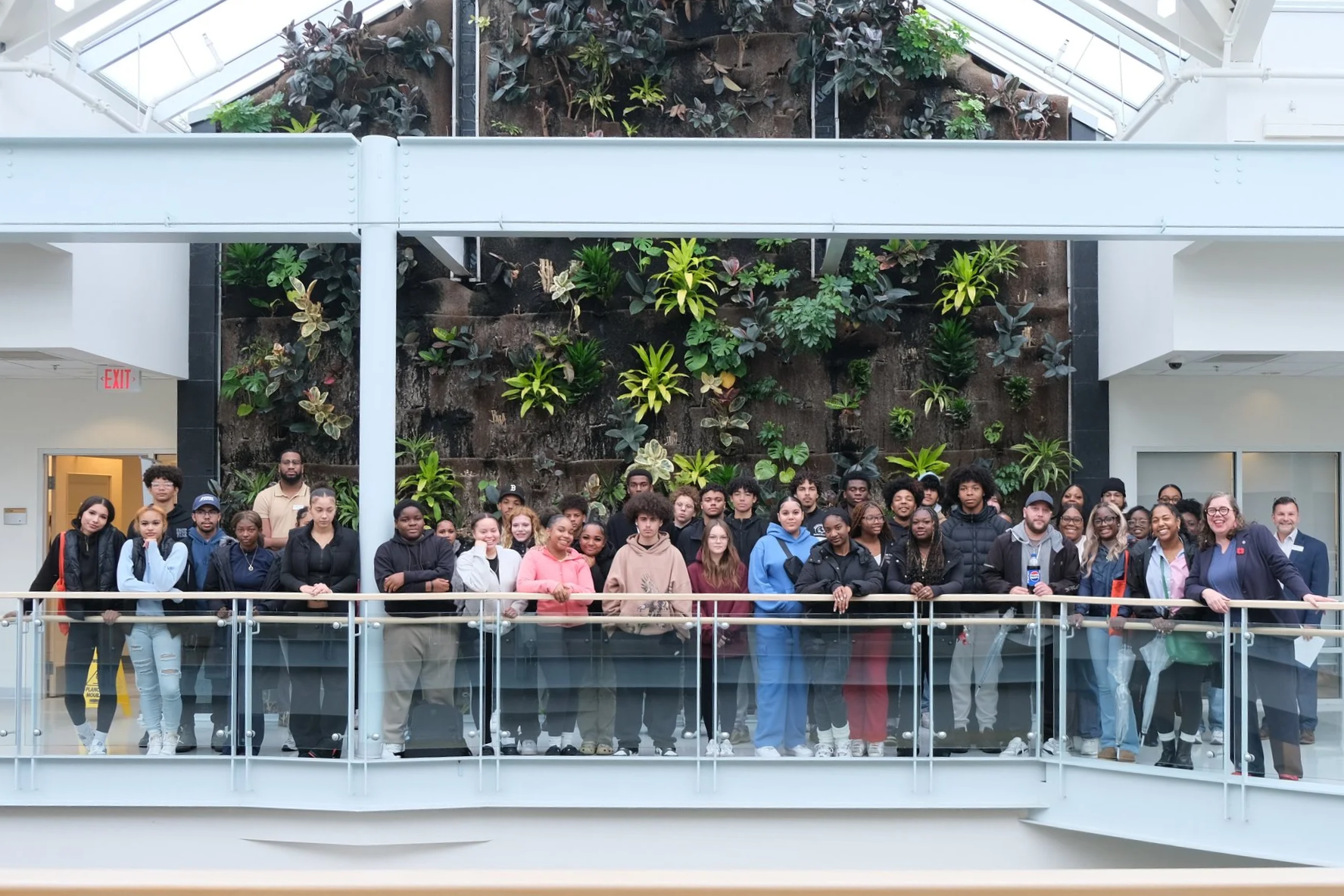 A group of African Nova Scotian high school students at SMU