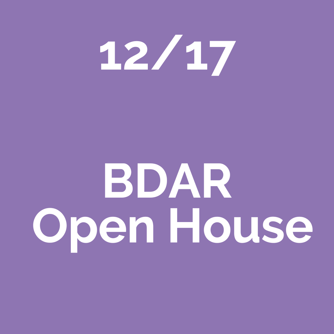 BDAR Open House