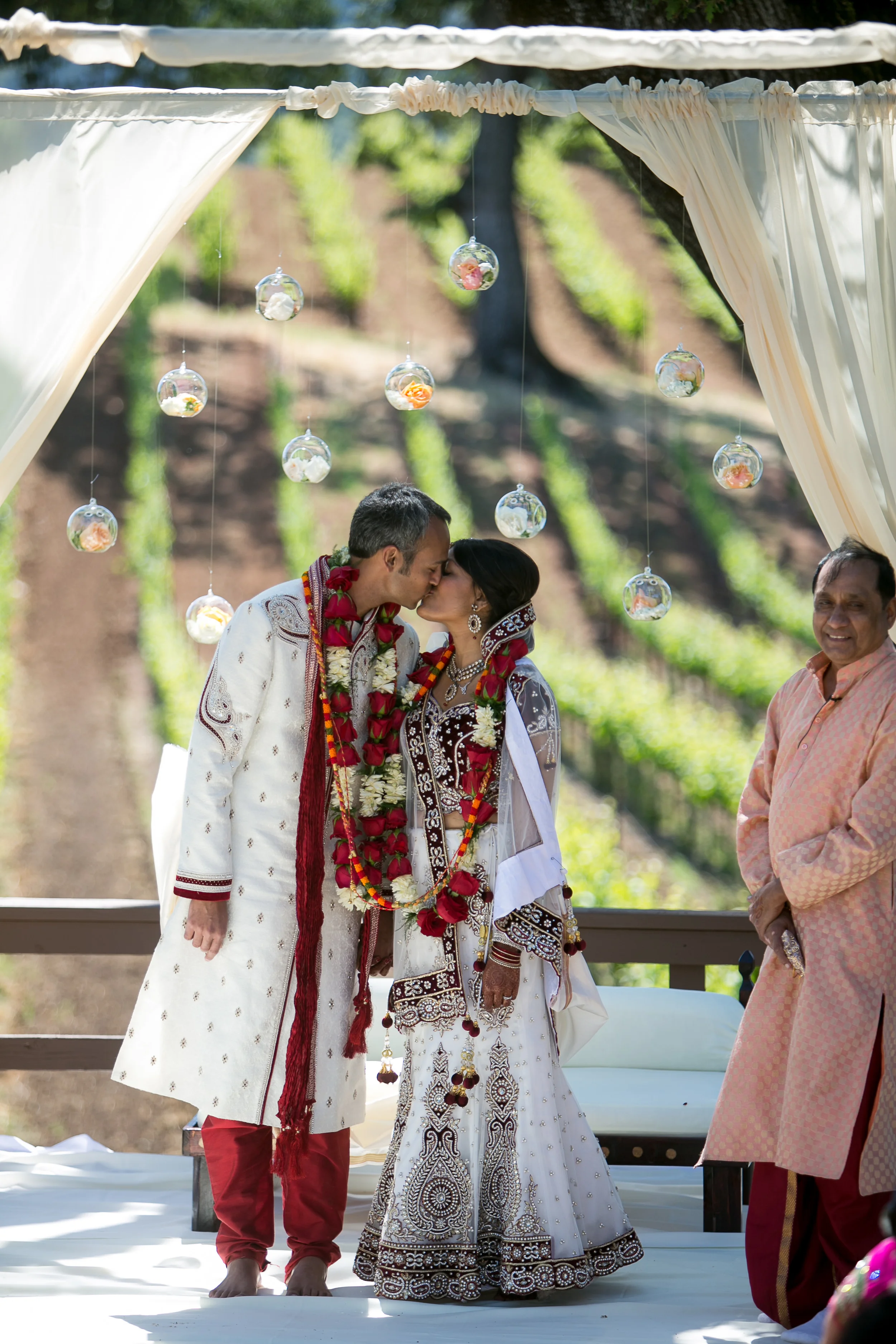 BR Cohn Winery Wedding | Anais Events | Tim Halberg Photography | San Francisco Cultural Wedding Planning and Design