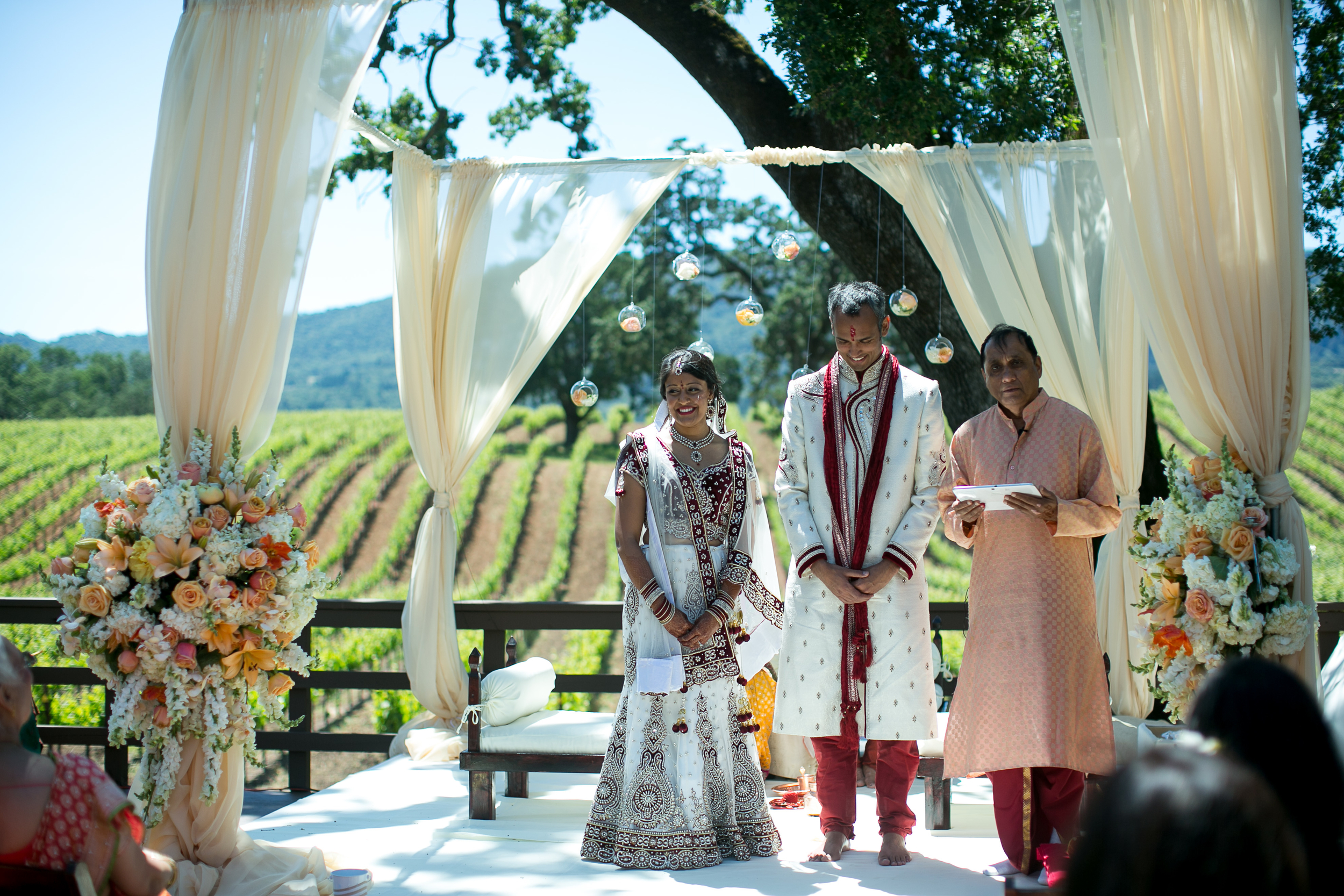 BR Cohn Winery Wedding | Anais Events | Tim Halberg Photography | Featured in Harper's Bazaar India