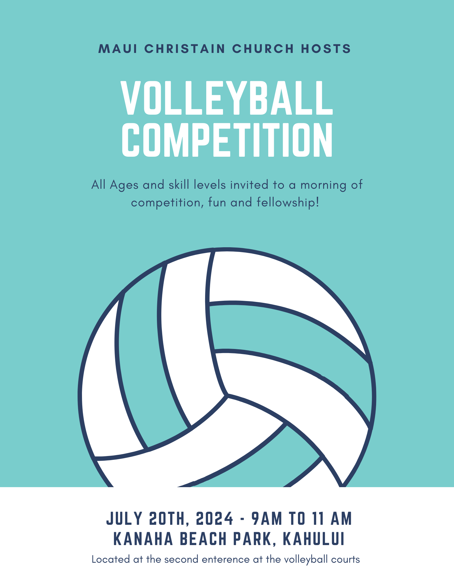 Ohana Event: Volley Ball Tournament 