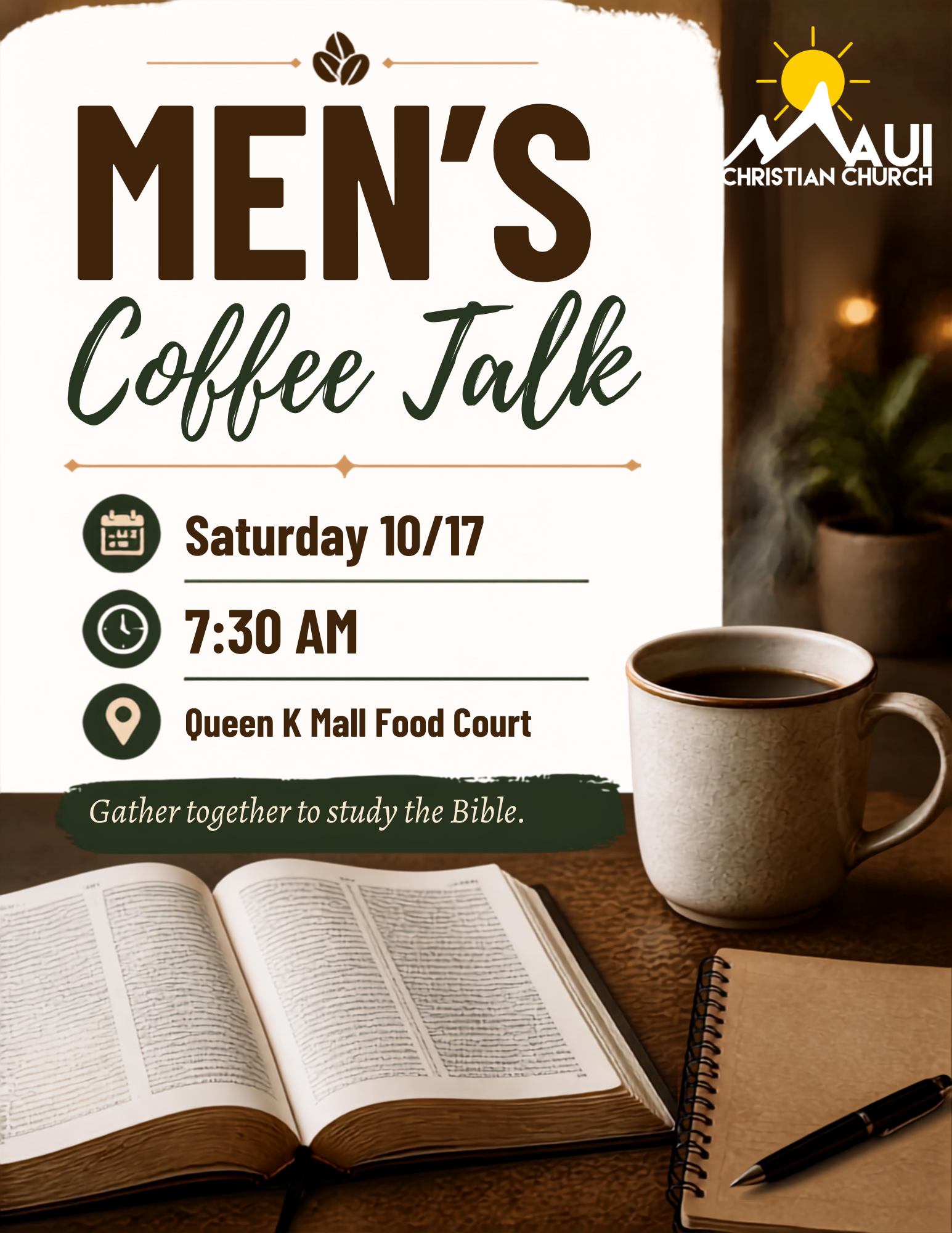 Men's Coffee Talk