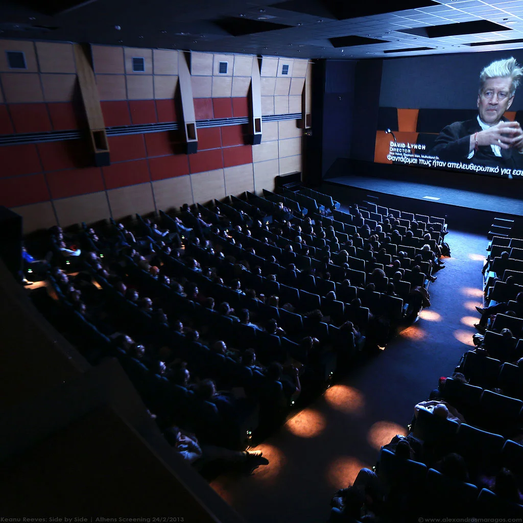 Greek audience watching Side by Side in Athens