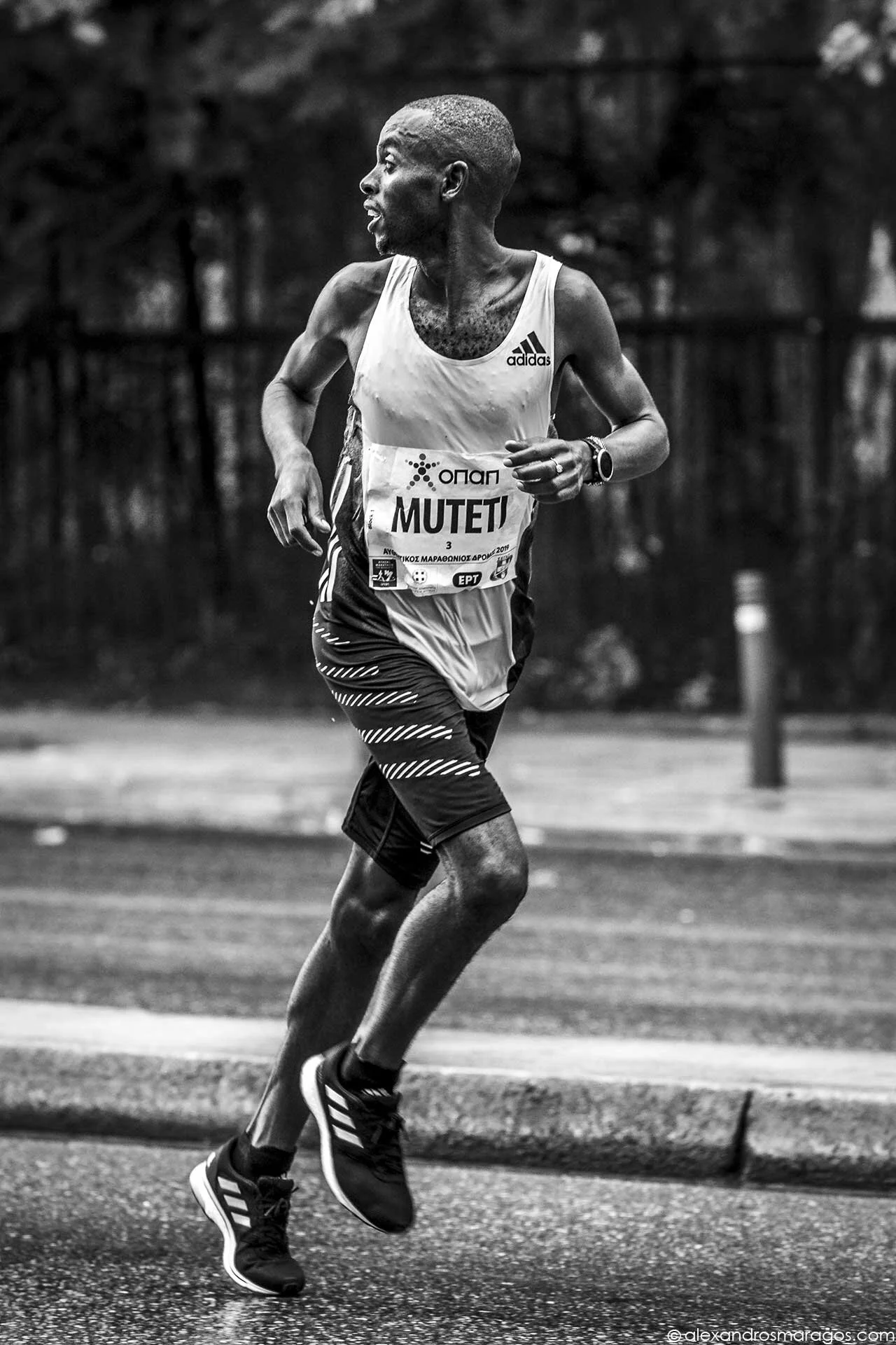 Daniel Muindi Muteti (4th) Athens Marathon, The Authentic