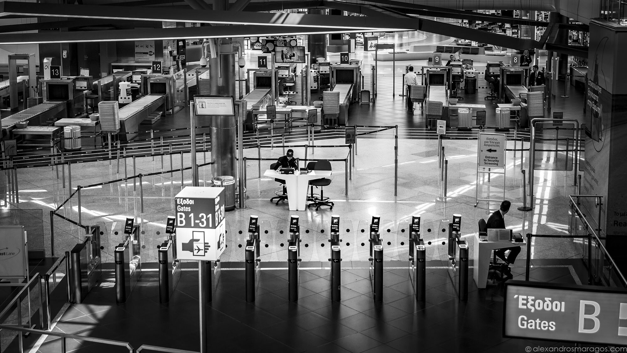 Athens on Lockdown (Airport)