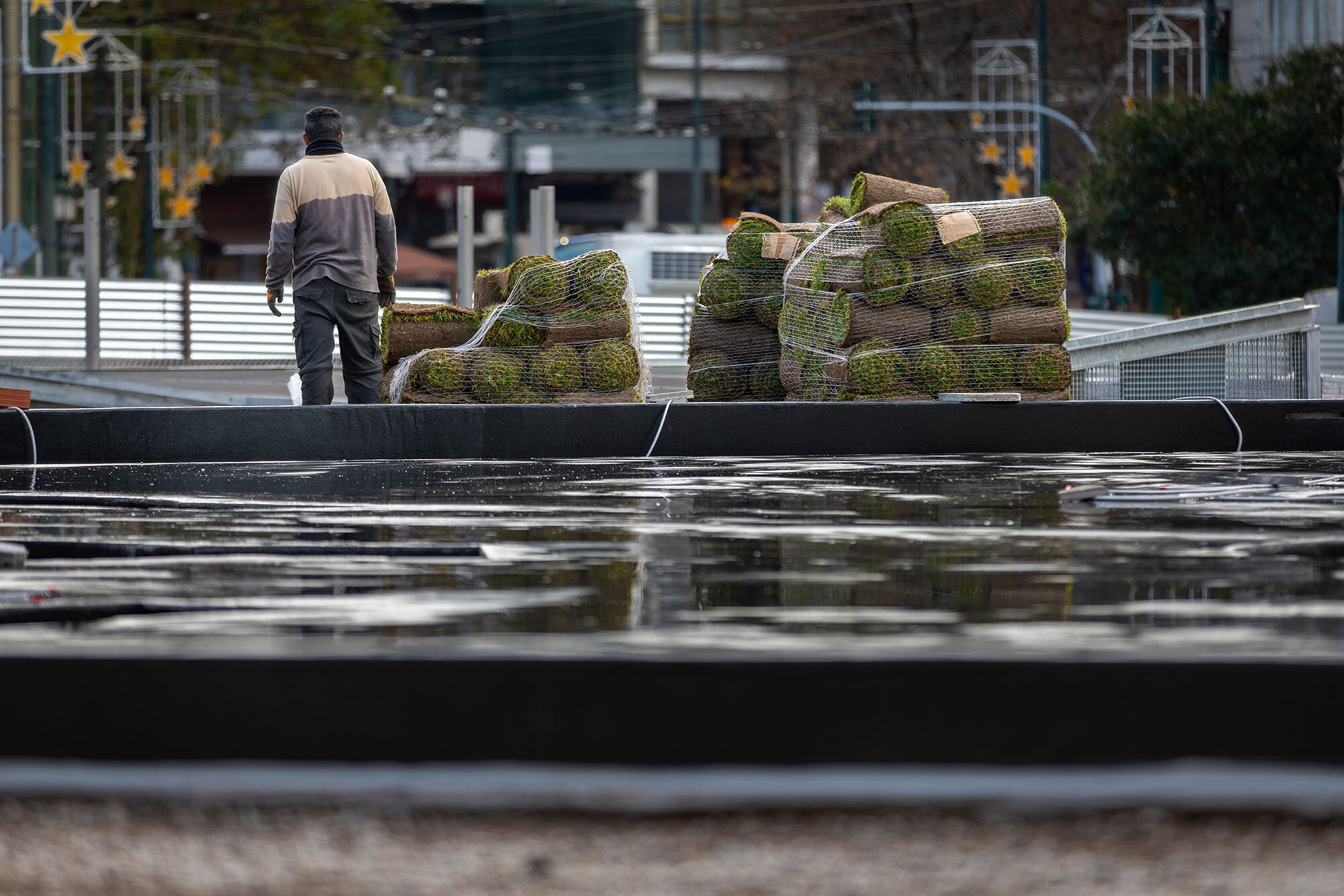 Omonoia Square Fountain Photography by Alexandros Maragos, Συ