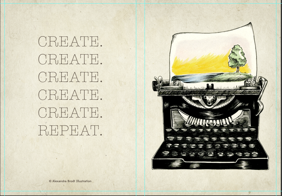 Typewriter Create Sketchbook!