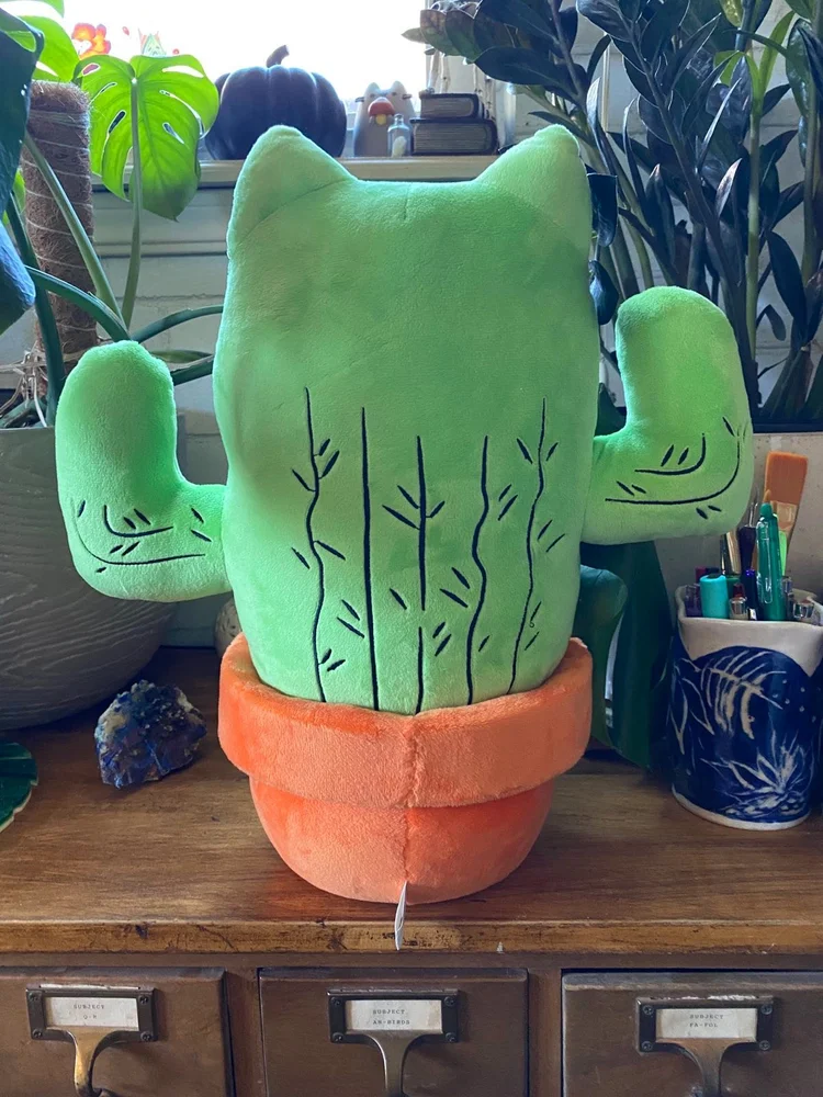 Catcus Plush  Alexandra Brodt Illustration